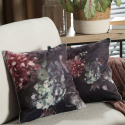 POSZEWKA VELVET 131 45 X 45 CM CIEMNOFIOLETOWY