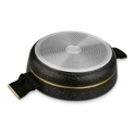 Patelnia z pokrywką i powłoką non- stick GOLDEN MARBLE