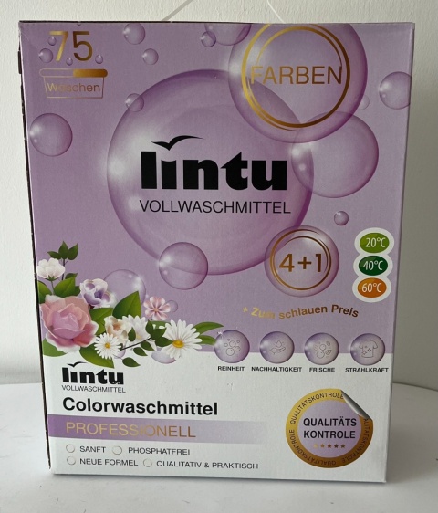 Lintu- proszek do prania- kolor