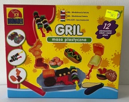 Zestaw z masą plastyczną- gril